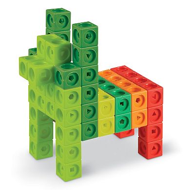 Learning Resources MathLink Cubes Kindergarten Math Activity Set: Mathatics!