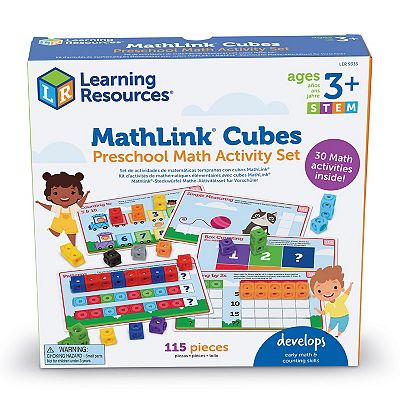 Preschool Learning Activities Learning Resources MathLink Cubes Early ...