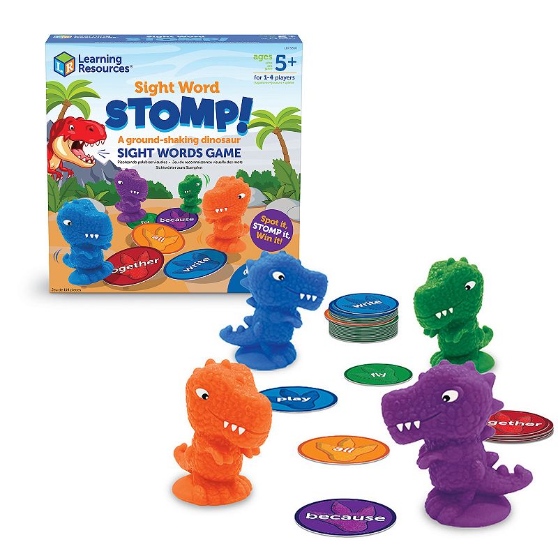 29916206 Learning Resources Sight Word Stomp, Multicolor sku 29916206