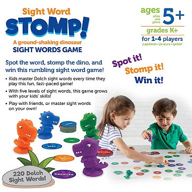 Learning Resources Sight Word Stomp