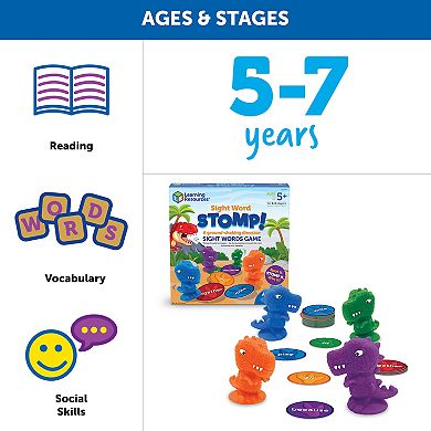 Learning Resources Sight Word Stomp