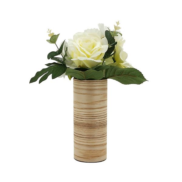 Sonoma Goods For Life® Artificial White Roses Table Decor