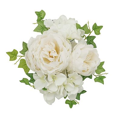 Sonoma Goods For Life Artificial White Floral Vase Table Decor