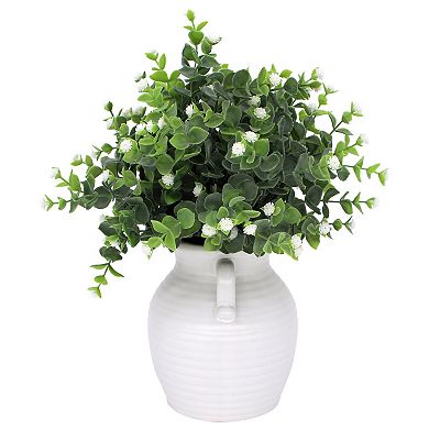 Sonoma Goods For Life Artificial Boxwood Handle Vase Table Decor