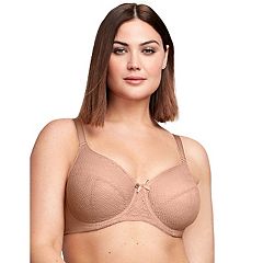 Bramour by Glamorise Women's Full Figure Plus Size Luxury Underwire Back  Close Sheer Lace Bra-Soho #7004, Allure Blue, 42C at  Women's  Clothing store