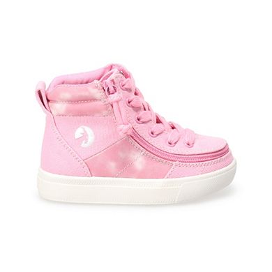 BILLY Footwear Toddler Pink Tie Dye High-Top Sneakers