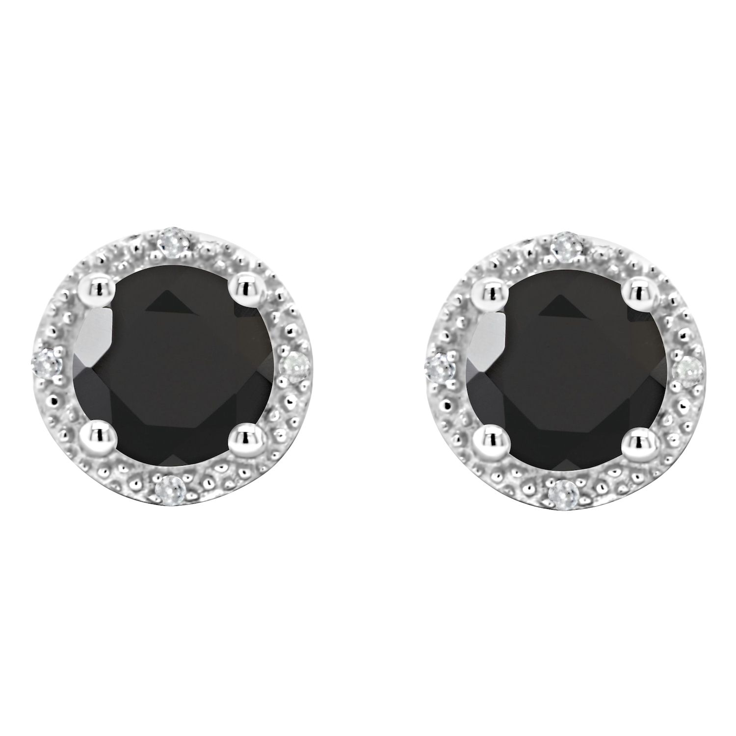 Black Diamond Stud Earrings Kohl s