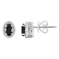 Black Diamond Earrings Shop Studs Hoops Drops Kohl s