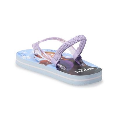 Frozen flip flops toddler online