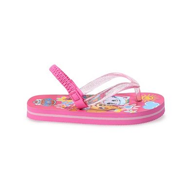 Toddler Girl Nickelodeon PAW Patrol Thong Flip Flops