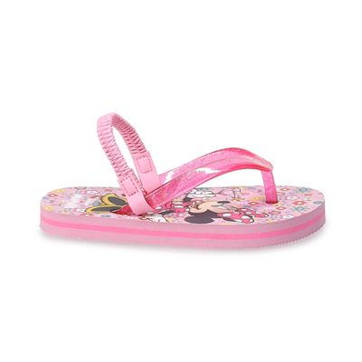 Disney s Minnie Mouse Toddler Girl Thong Flip Flops