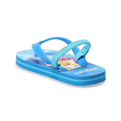 Toddler Boy Baby Shark Thong Flip Flops