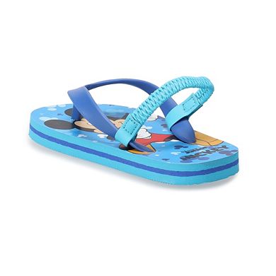 Disney's Mickey Mouse Toddler Boy Thong Flip Flops