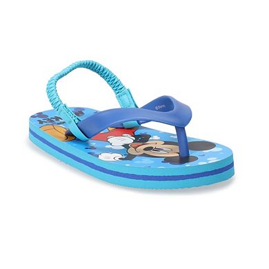 Disney's Mickey Mouse Toddler Boy Thong Flip Flops