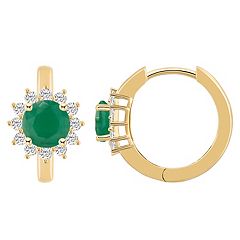 Kohls on sale emerald earrings