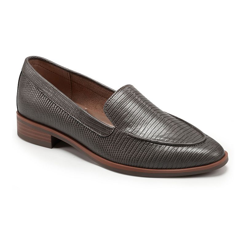 Aerosoles East Side Womens Loafers, Size: Medium (6), Grey