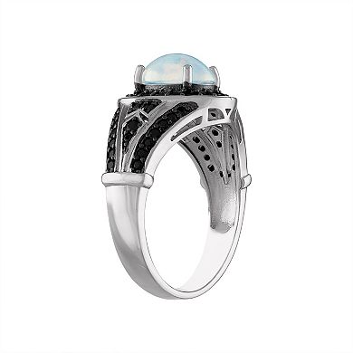 Designs by Gioelli Sterling Silver White Opal Ring