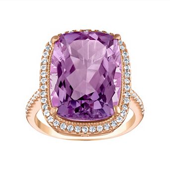 Designs by Gioelli Sterling Silver Gemstone Ring