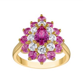 Designs by Gioelli Sterling Silver Gemstone Ring