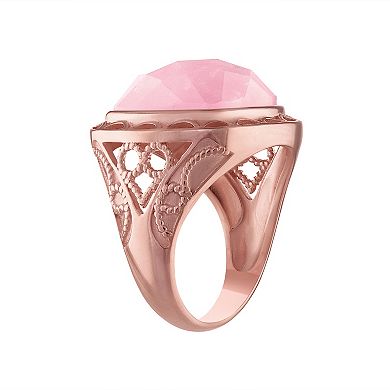 Designs by Gioelli Rose Quartz Ring