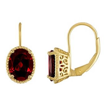 Designs by Gioelli Gemstone Leverback Earrings