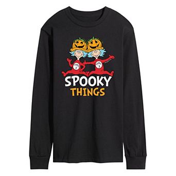 Men's Dr. Seuss Spooky Things Long Sleeve Tee