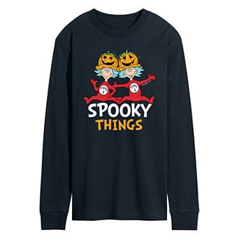 Men's Dr. Seuss Spooky Things Long Sleeve Tee