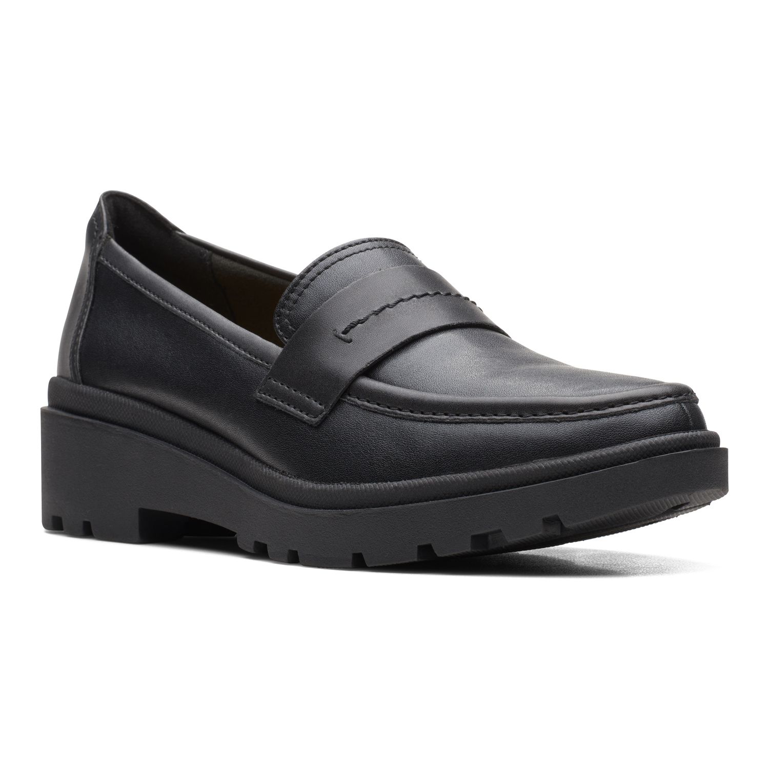 The Kooples Sleek Black Leather Loafers Women main image 3