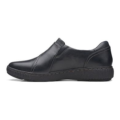 Clarks® Caroline Pearl Women's Leather Slip-On Shoes