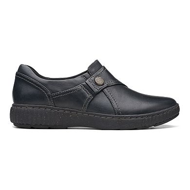 Clarks® Caroline Pearl Women's Leather Slip-On Shoes