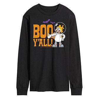 Men's SpongeBob SquarePants Boo Y'all Long Sleeve Tee