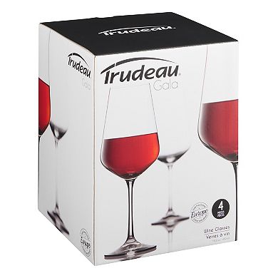 Trudeau Gala 4-pc. Red Wine Glass Set