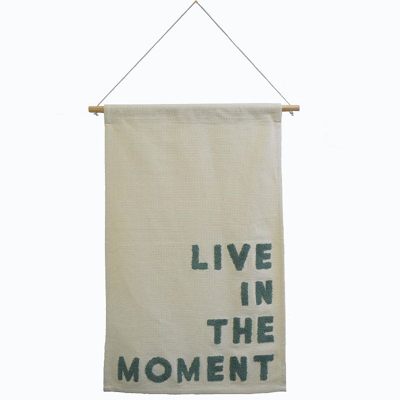 Sonoma Goods For Life Live In The Moment Tapestry Wall Decor, Multicol
