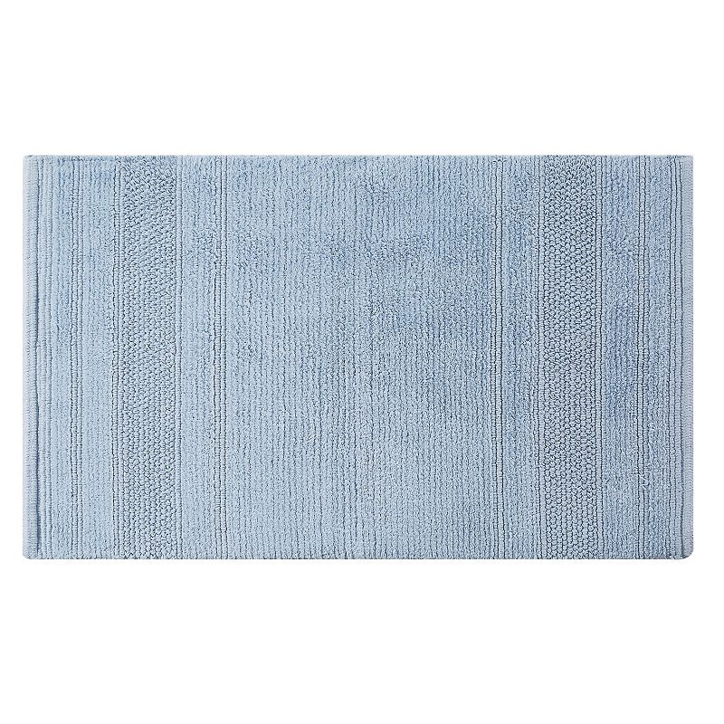 Charisma Luxe Cotton Skyway Handcrafted Cotton Bath Rug, 20X32