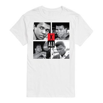 Big & Tall Muhammad Ali Image Gride Tee Tee