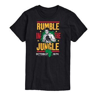 Big & Tall Muhammad Ali Rumble In The Jungle Tee