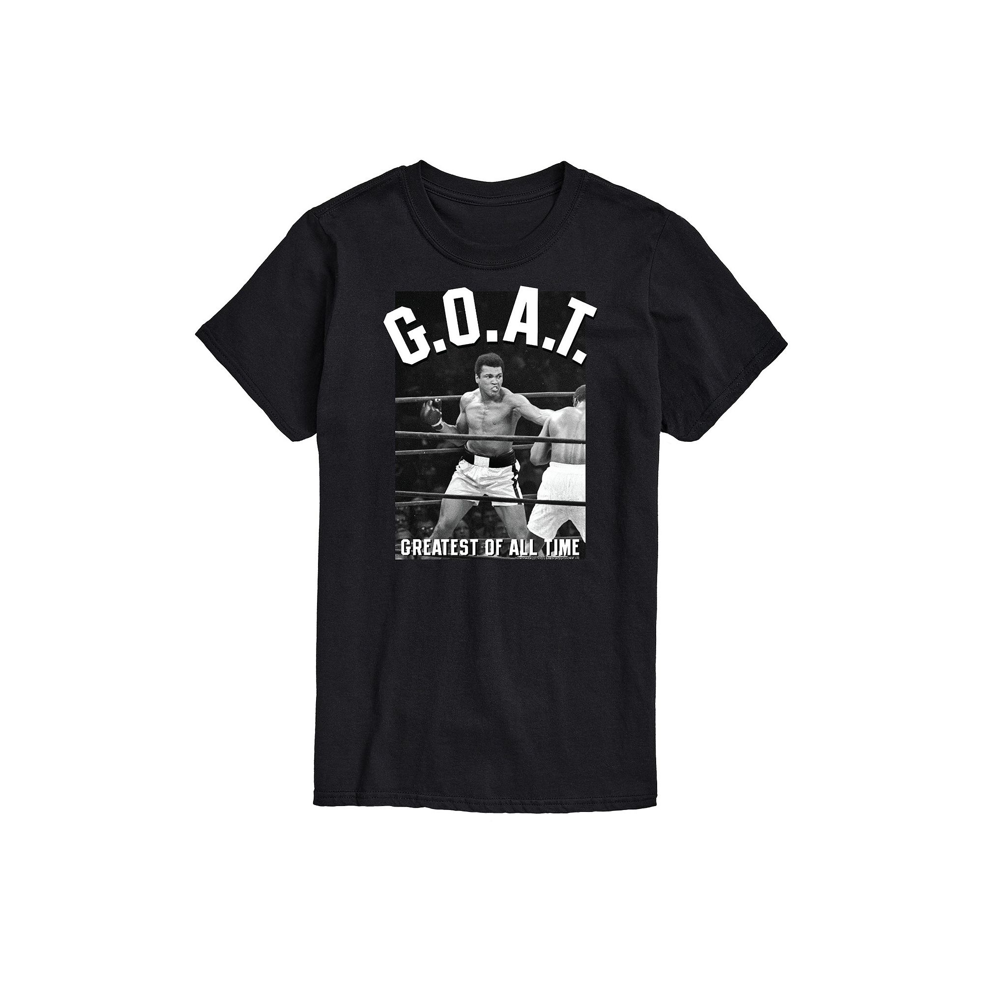 Big & Tall Muhammad Ali Goat Tee Tee, Mens, Size: Large Tall, Black