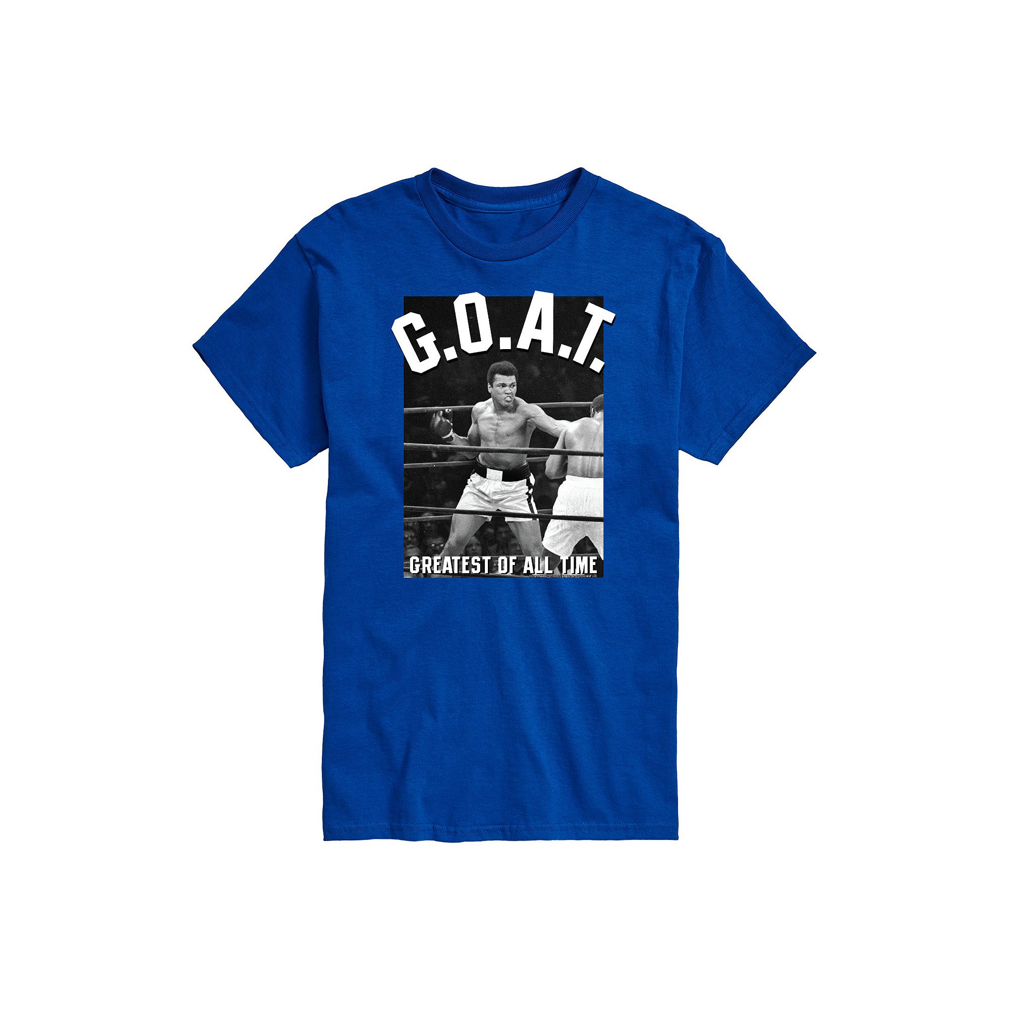 Big & Tall Muhammad Ali Goat Tee Tee, Mens, Size: Large Tall, Blue