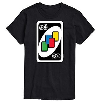 Big & Tall UNO Draw Four Tee