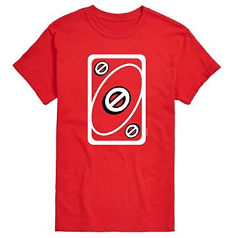 Big & Tall UNO Red Skip Tee