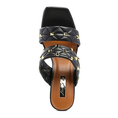 London Rag Fischer Women's Block Heel Sandals