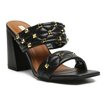 London Rag Fischer Women's Block Heel Sandals