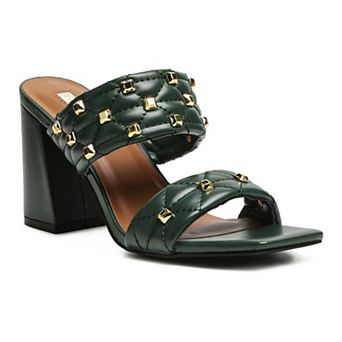 London Rag Fischer Women's Block Heel Sandals