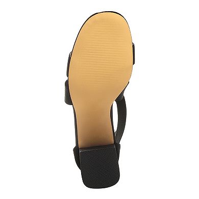 London Rag Benicia Women's Block Heel Sandals
