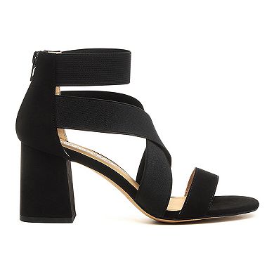 London Rag Benicia Women's Block Heel Sandals
