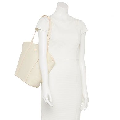 LC Lauren Conrad Straw Tote Bag