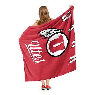 The Northwest Utah Utes Alumni Silk-Touch Throw Blanket