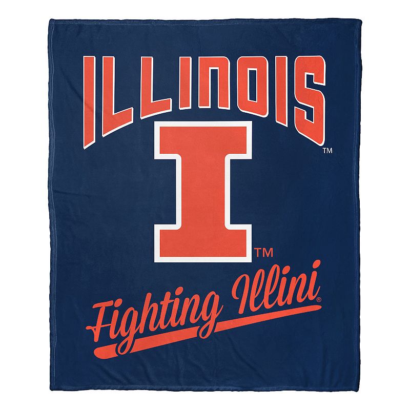 The Northwest Illinois Fighting Illini Alumni Silk-Touch Throw Blanket, Mul