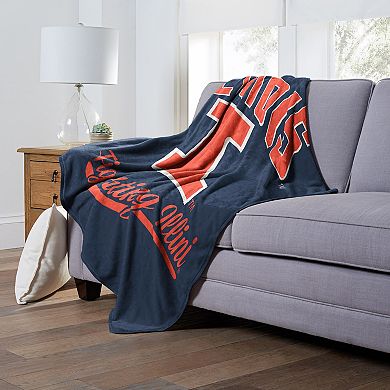 The Northwest Illinois Fighting Illini Alumni Silk-Touch Throw Blanket