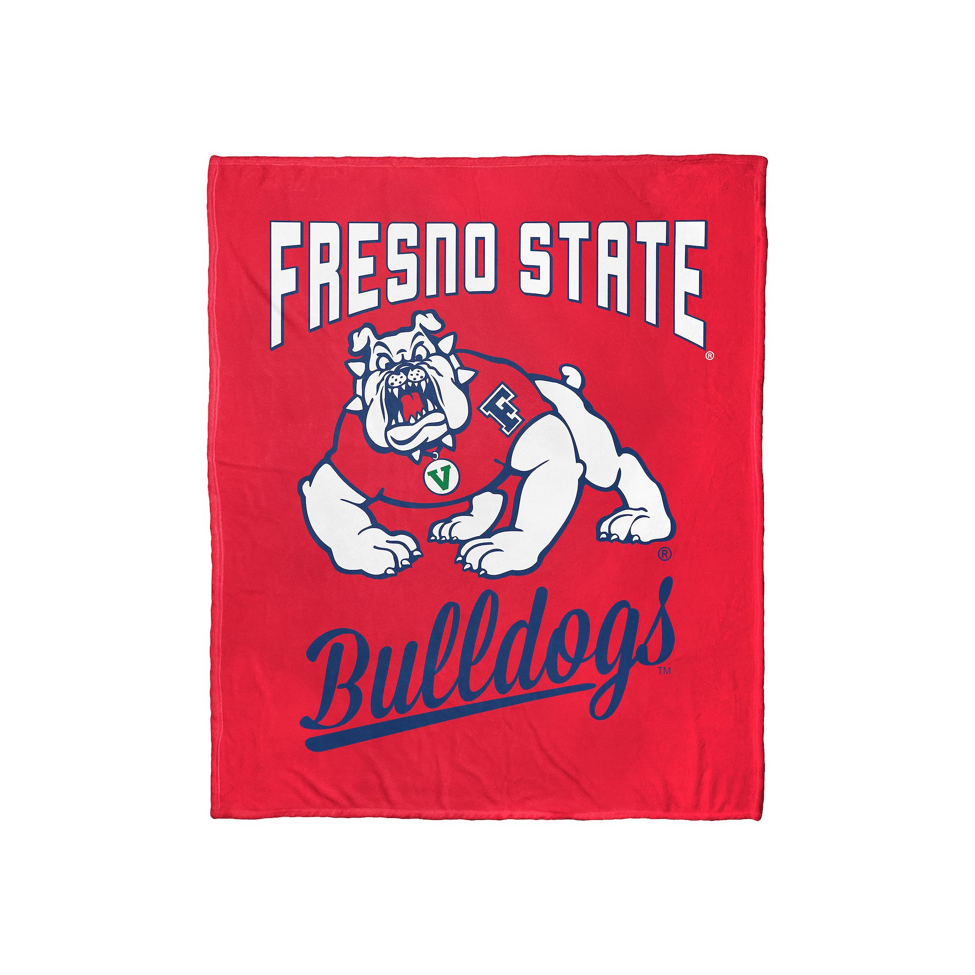 The Northwest Fresno State Bulldogs Alumni Silk-Touch Throw Blanket, Csf Te
